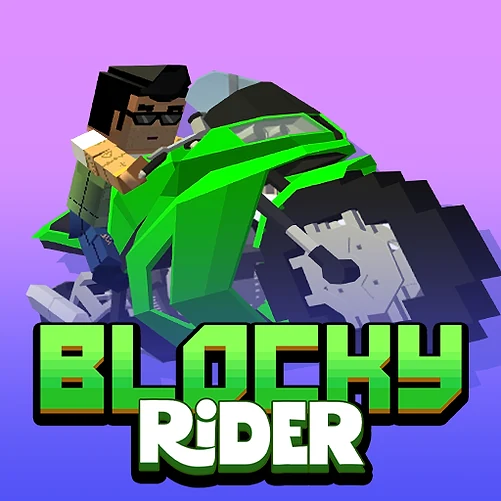 Blocky Rider - Play free online kids games game