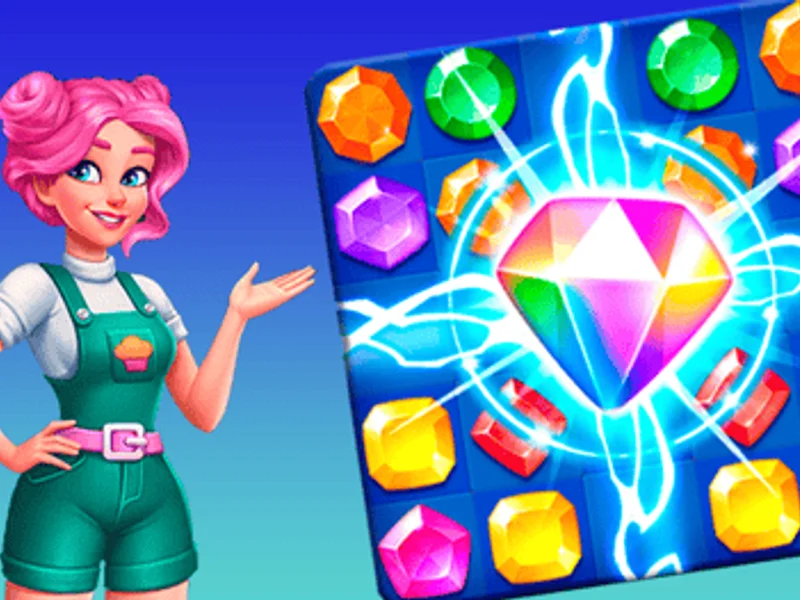 Match-3 - Colorful World - Play free online Puzzle game