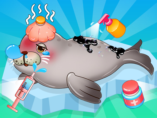 Ocean Small Hospital Doctor - Play free online Animal game