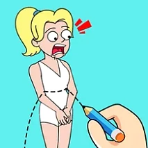 A Love Story Drawing Action - Game screenshot