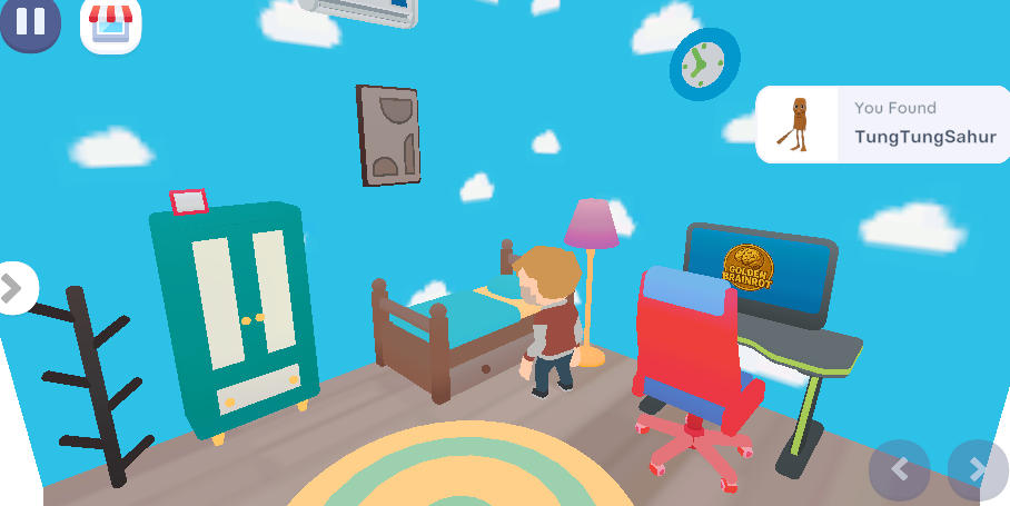 Find Brainrot Scene - Game screenshot