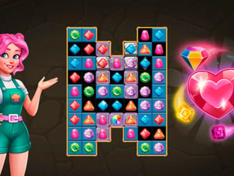 Match3  Colorful World Action - Game screenshot
