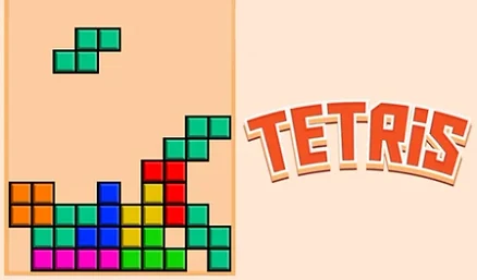 Tetris 6cae 1 Gameplay - Game screenshot