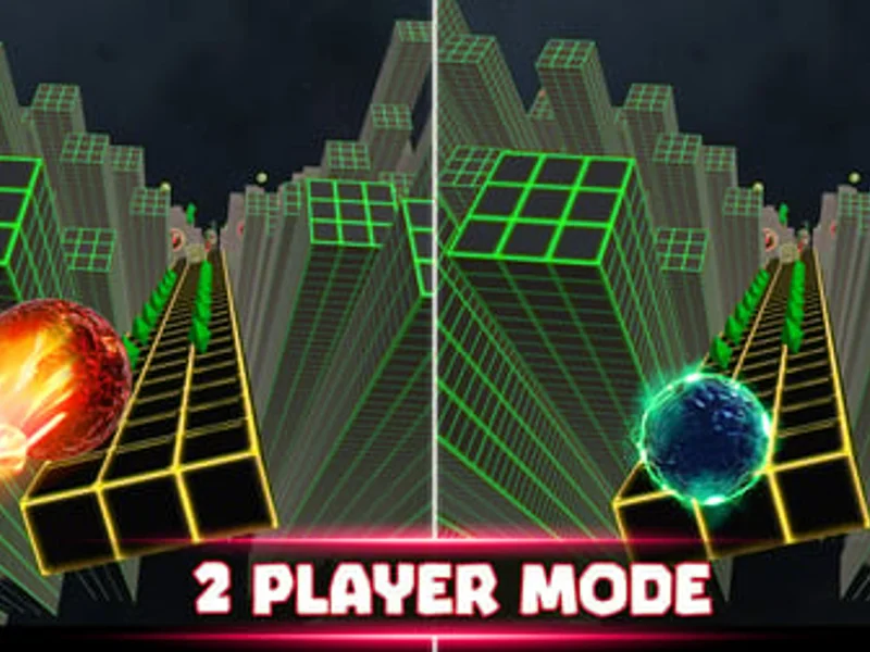 Two Ball 3d Dark Character Two Ball 3d Dark Character - Game screenshot